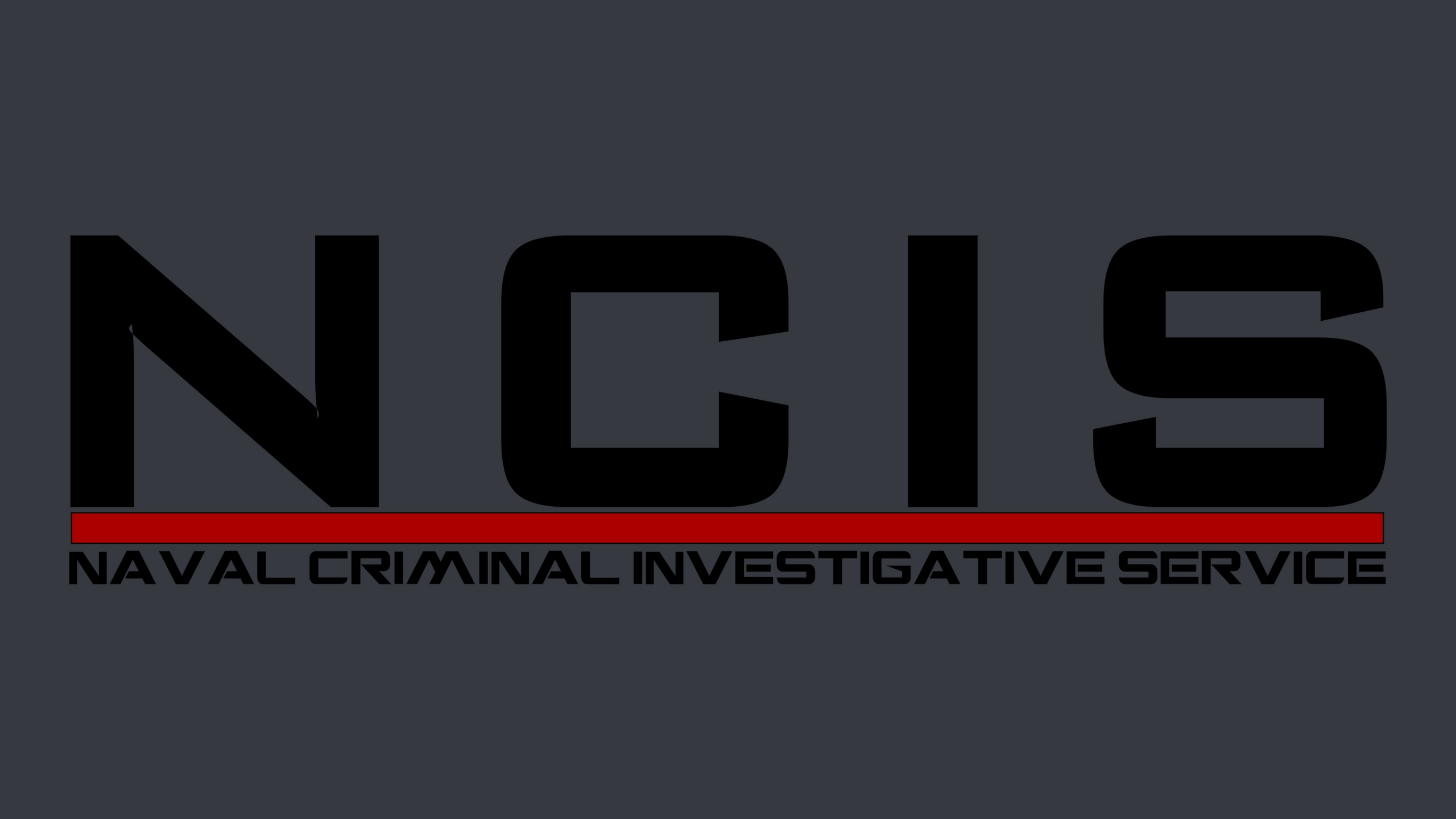 NCIS Logo for 2560x1440 HDTV resolution