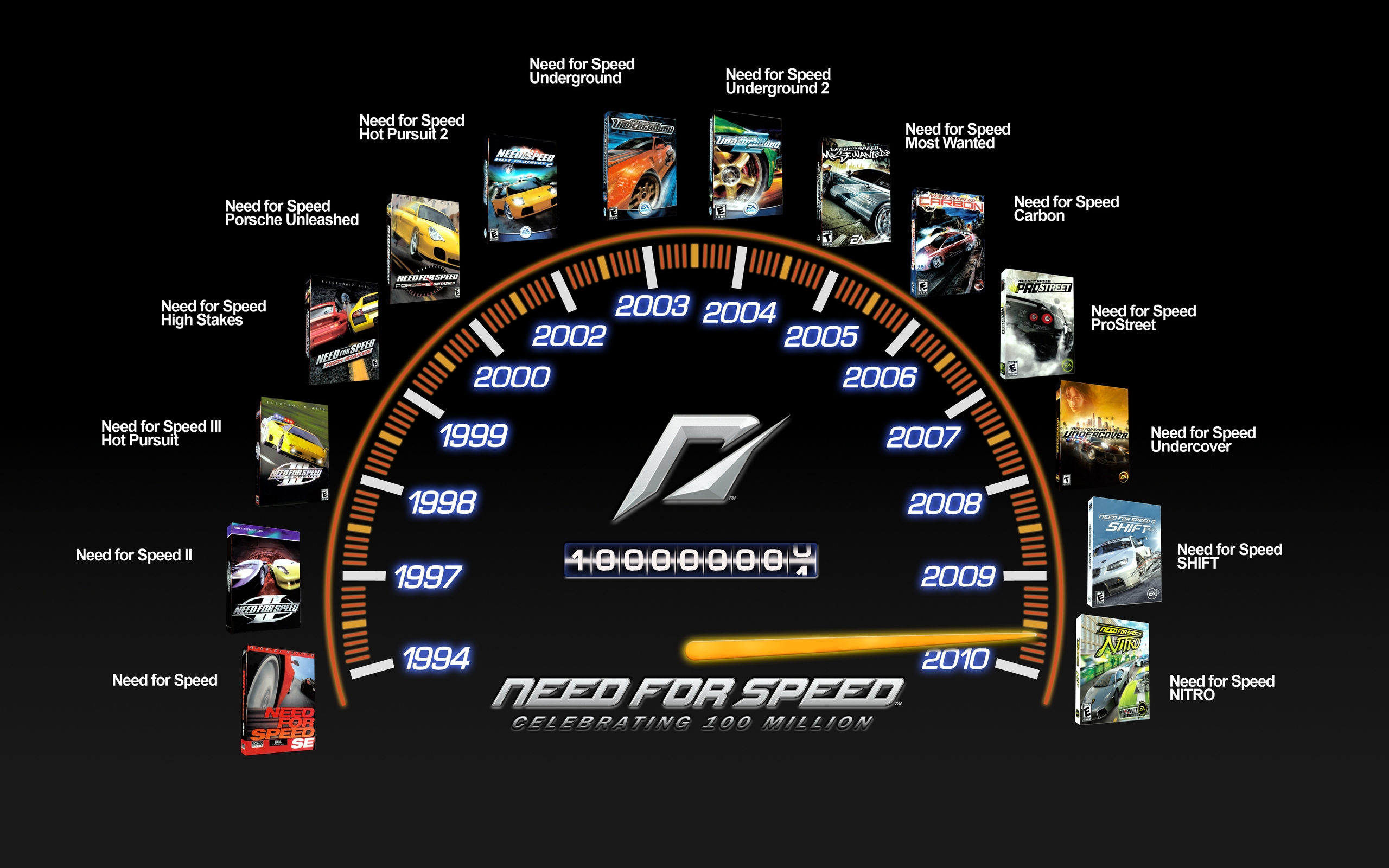 Need for Speed Celebration for 2560 x 1600 widescreen resolution