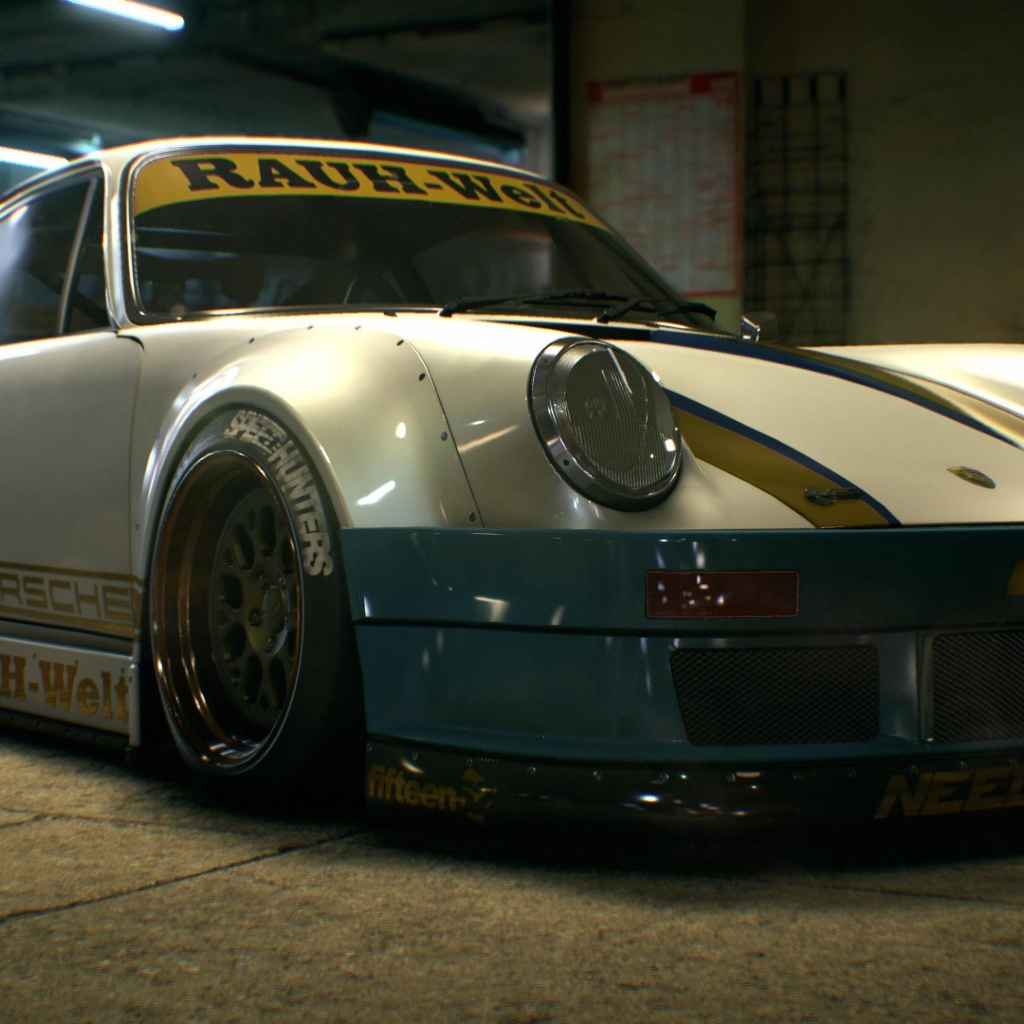 Need For Speed Porsche Rauh-Welt for 1024 x 1024 iPad resolution