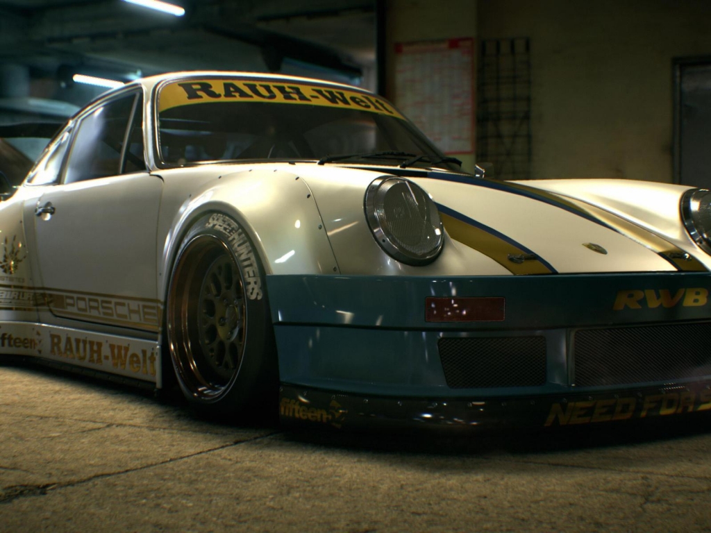 Need For Speed Porsche Rauh-Welt for 1024 x 768 resolution
