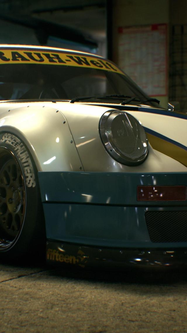 Need For Speed Porsche Rauh-Welt for 640 x 1136 iPhone 5 resolution