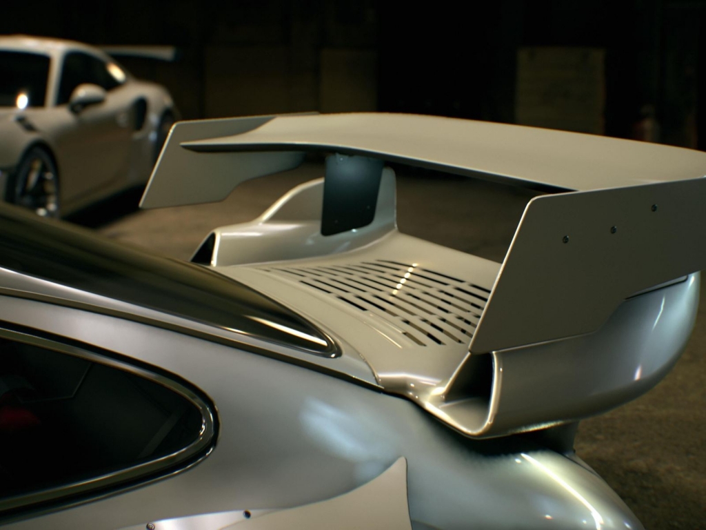 Need For Speed Porsche Spoiler for 1024 x 768 resolution