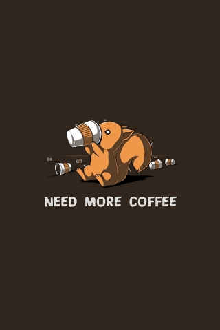 Need More Coffee for 320 x 480 iPhone resolution