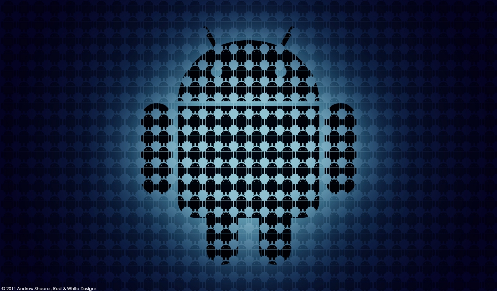 New Android Logo for 1024 x 600 widescreen resolution