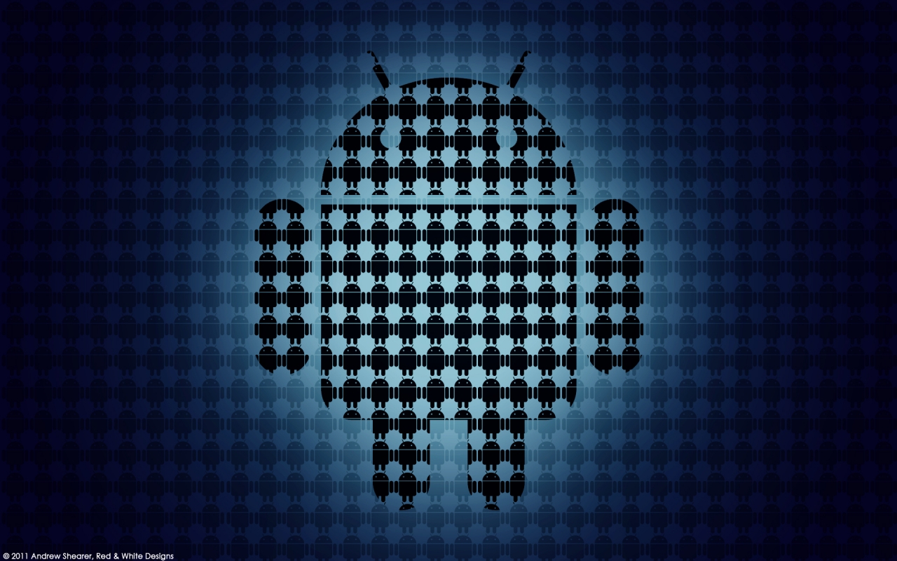 New Android Logo for 1280 x 800 widescreen resolution