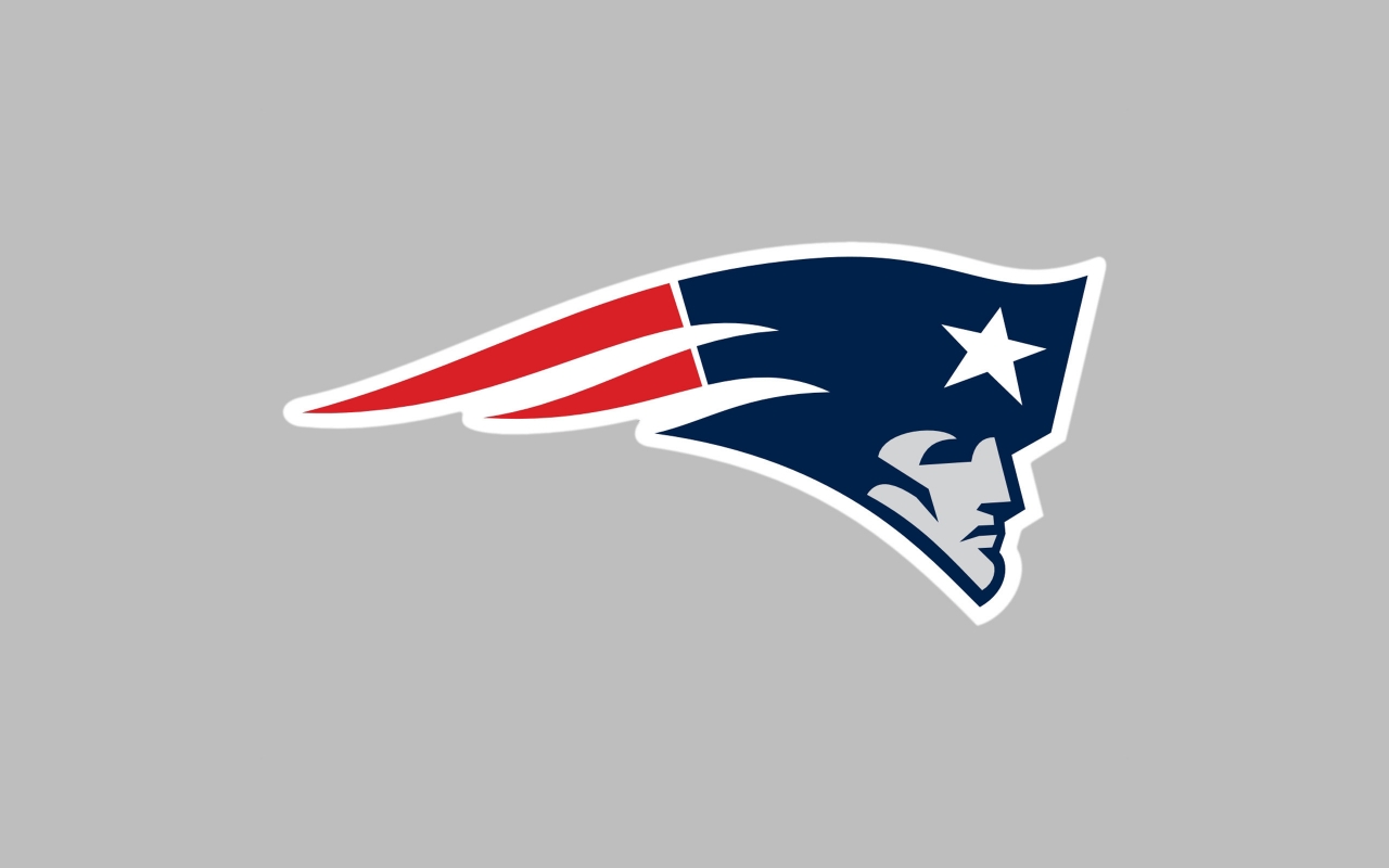 New England Patriots Logo for 1280 x 800 widescreen resolution