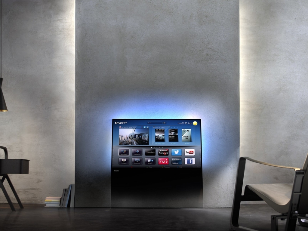 New Philips DesignLine TV for 1024 x 768 resolution