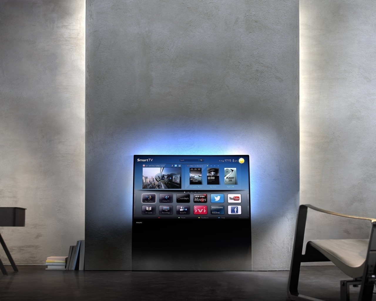 New Philips DesignLine TV for 1280 x 1024 resolution