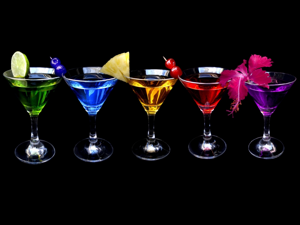 New Summer Cocktails for 1024 x 768 resolution