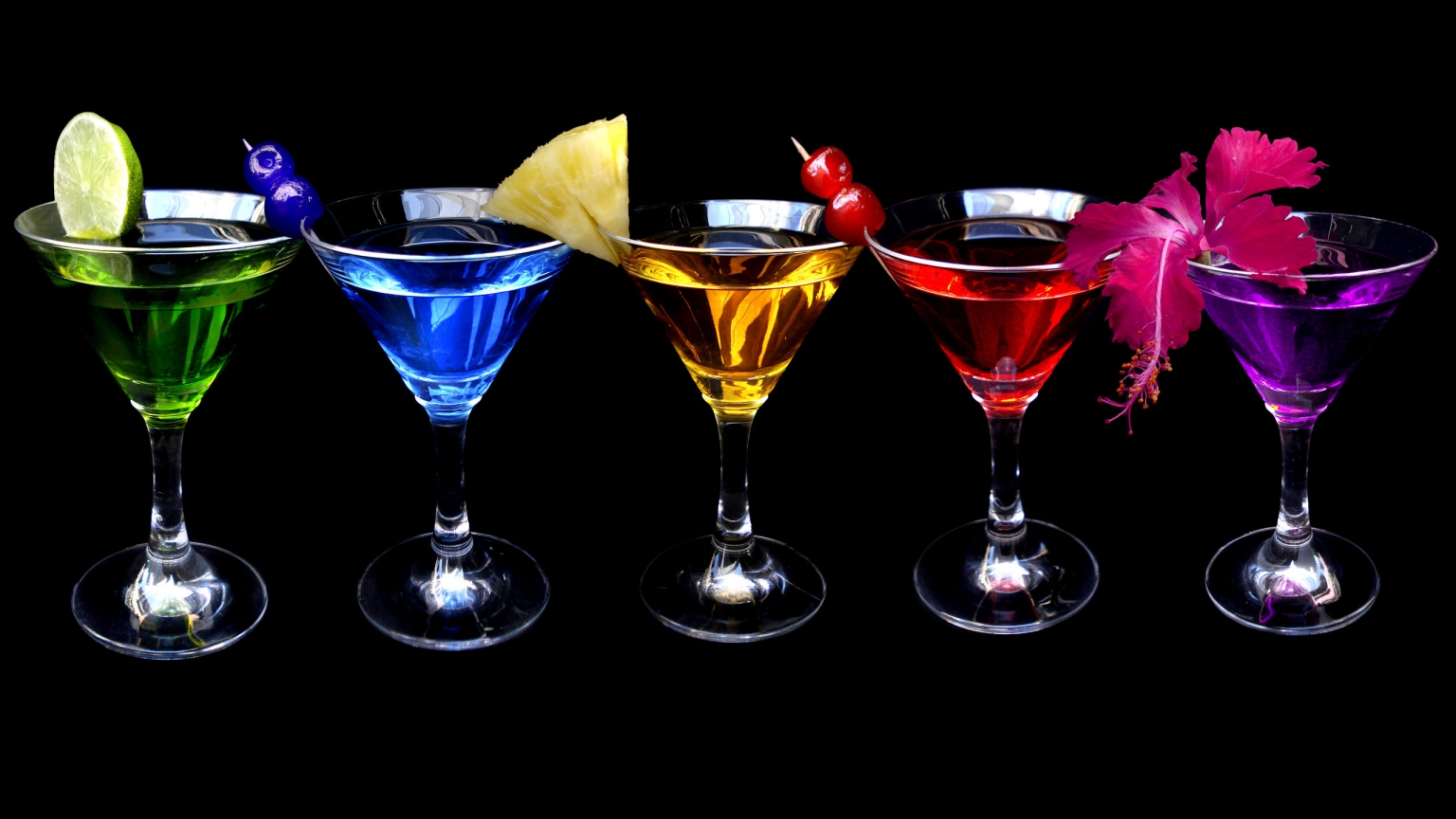 New Summer Cocktails for 1536 x 864 HDTV resolution