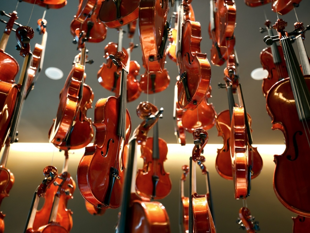 New Violins for 1024 x 768 resolution