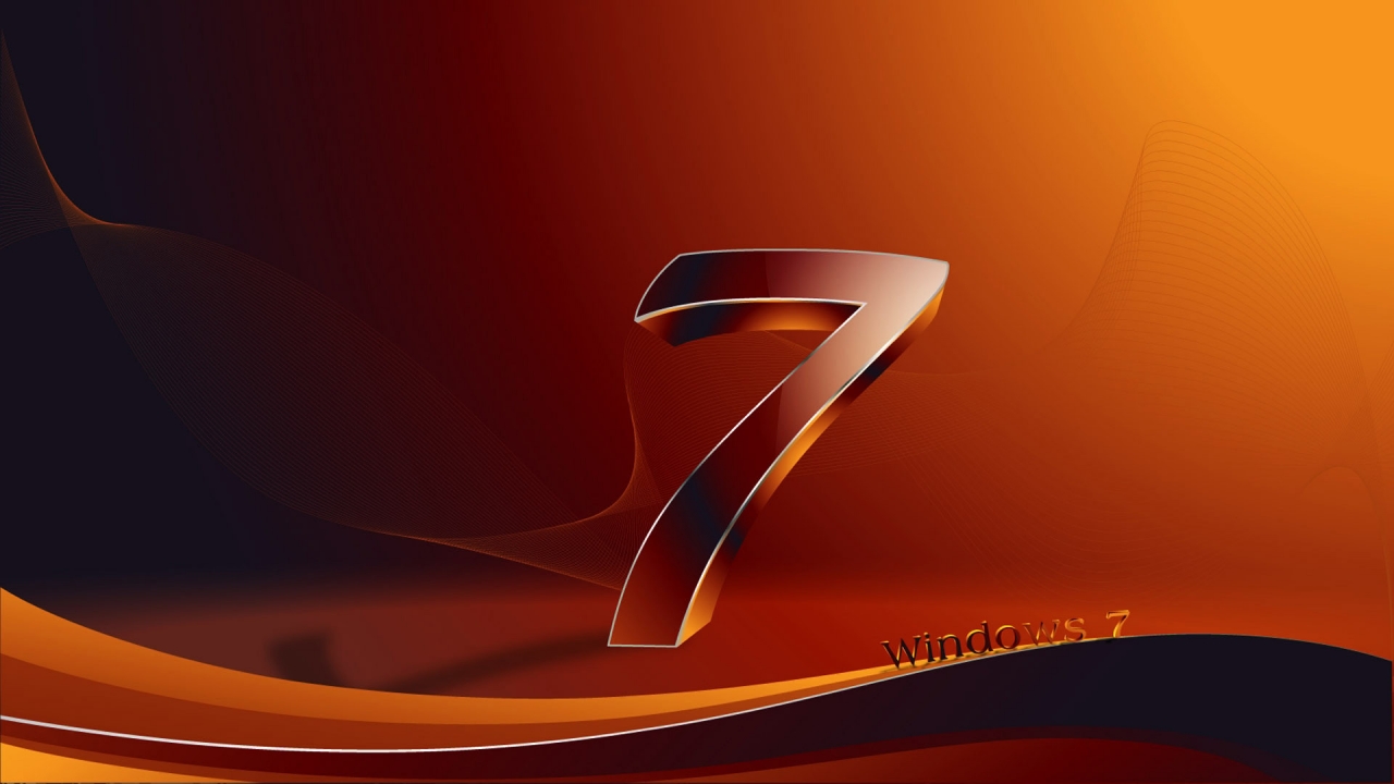 New Windows 7 for 1280 x 720 HDTV 720p resolution