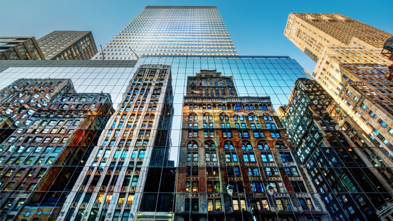 New York City Buildings for 1280 x 720 HDTV 720p resolution
