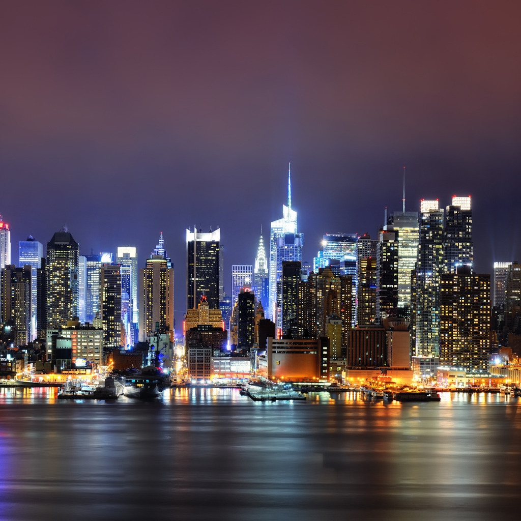 New York Lighting for 1024 x 1024 iPad resolution
