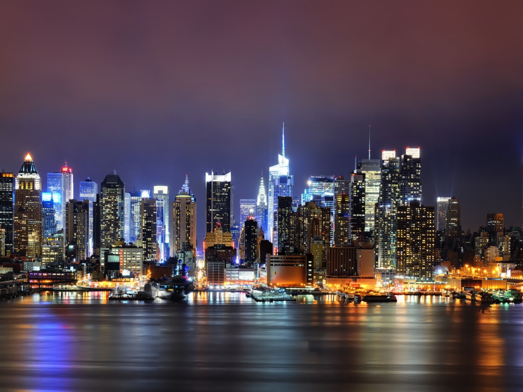 New York Lighting for 1024 x 768 resolution
