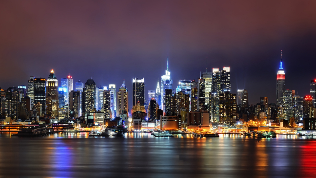 New York Lighting for 1280 x 720 HDTV 720p resolution