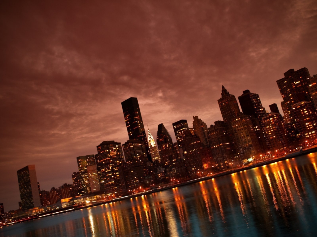 New York Manhattan for 1024 x 768 resolution