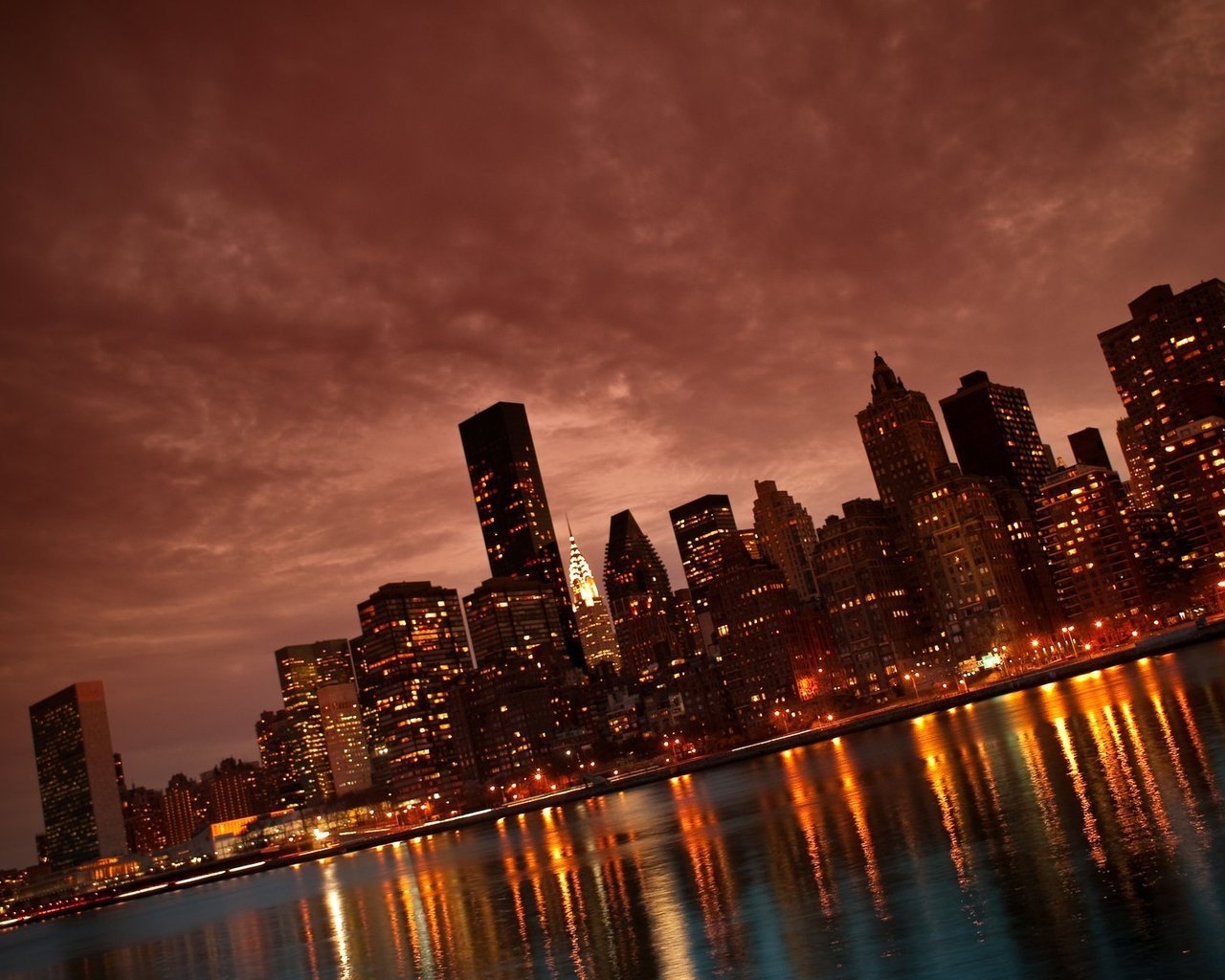 New York Manhattan for 1280 x 1024 resolution