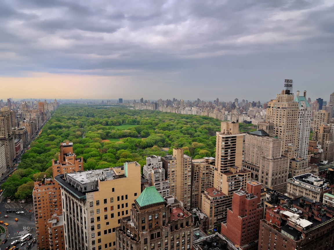New York Park View for 1152 x 864 resolution