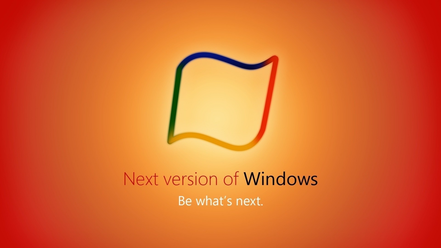 Next Version of Windows for 1536 x 864 HDTV resolution