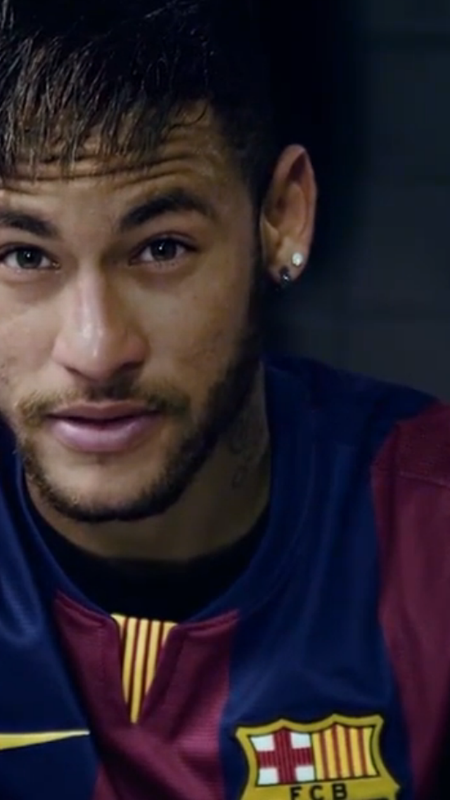 Neymar Pose for 640 x 1136 iPhone 5 resolution