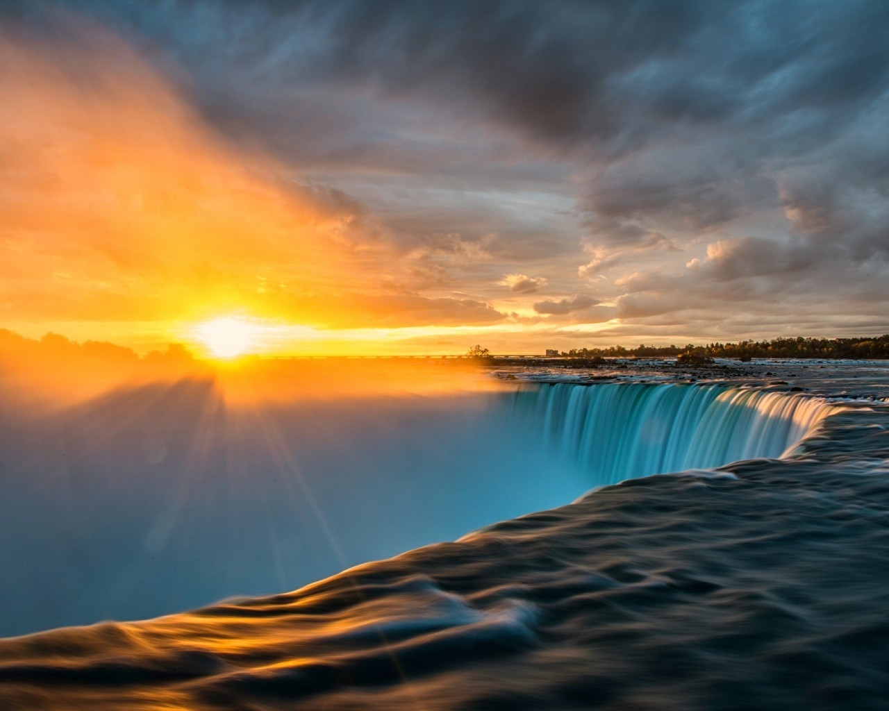 Niagara Sunrise Time for 1280 x 1024 resolution