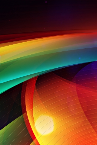 Nice Colourful Abstract for 320 x 480 iPhone resolution