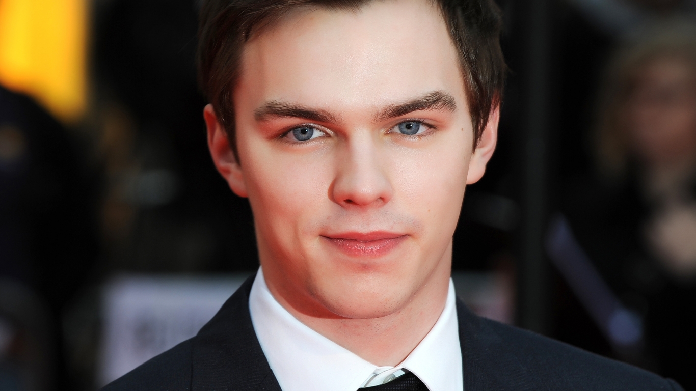 Nicholas Hoult Actor for 1366 x 768 HDTV resolution