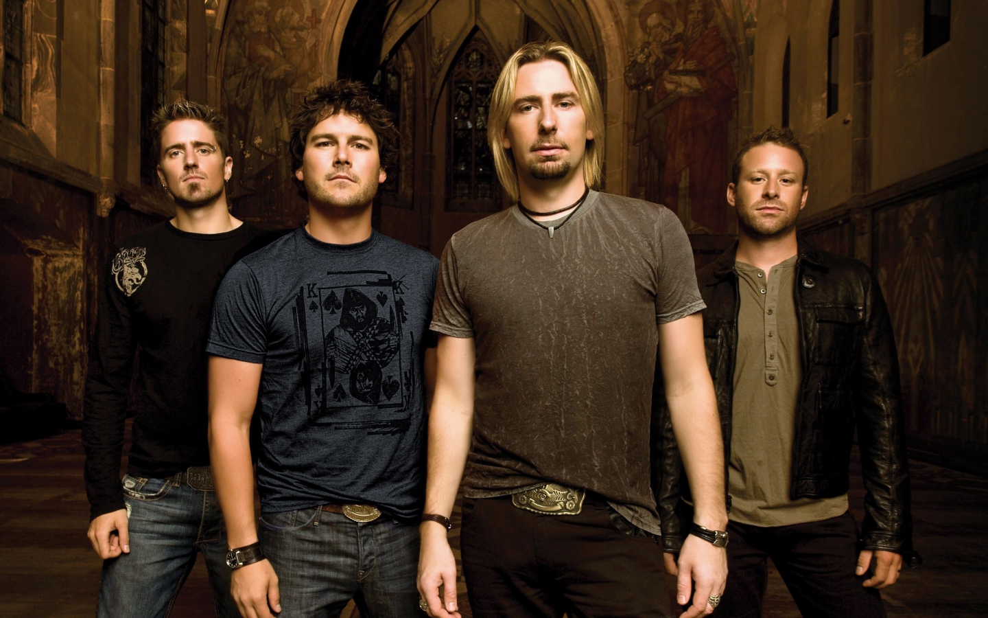 Nickelback Band for 1440 x 900 widescreen resolution