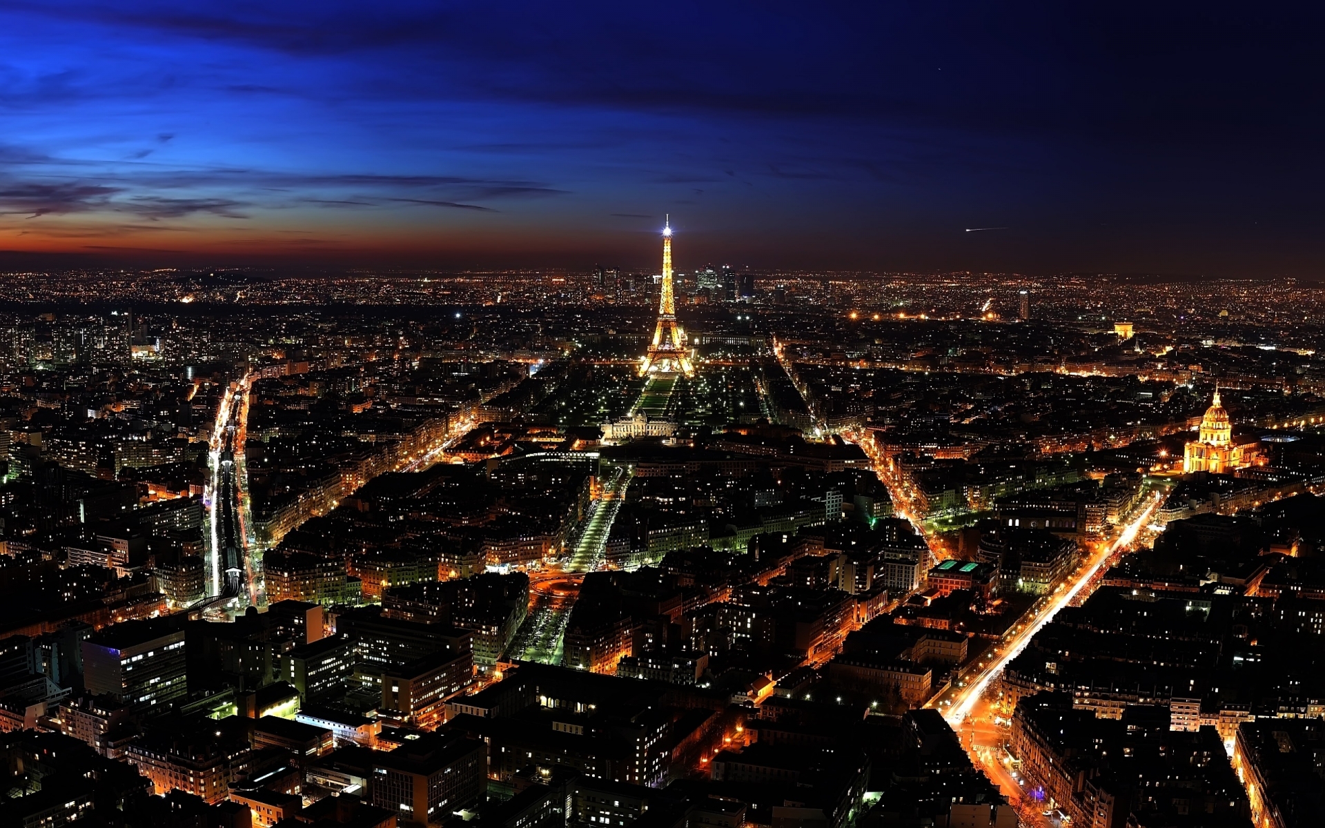 Nigh in Paris for 1920 x 1200 widescreen resolution