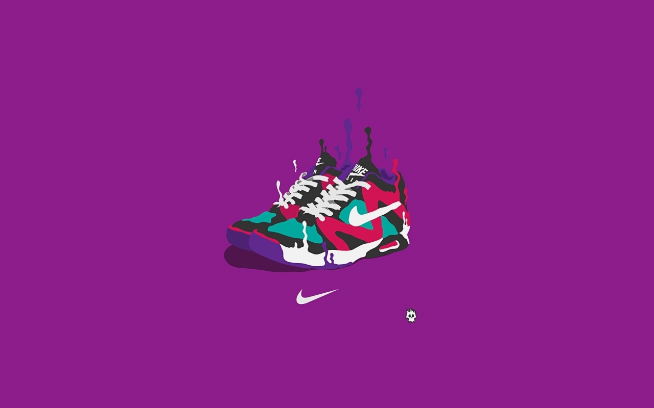 Nike Purple for 1280 x 800 widescreen resolution