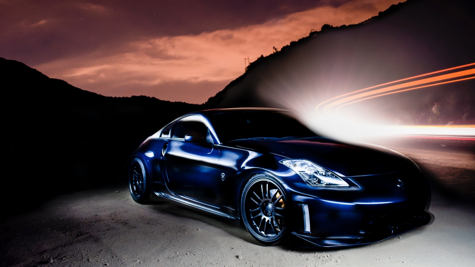 Nissan 350 Z Tuning for 1600 x 900 HDTV resolution