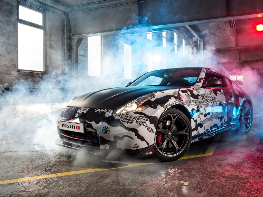Nissan 370Z NISMO Gumball for 1024 x 768 resolution