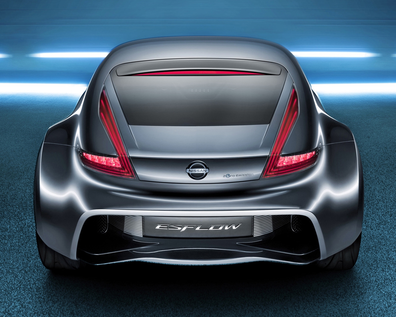 Nissan Esflow Concept Rear for 1280 x 1024 resolution