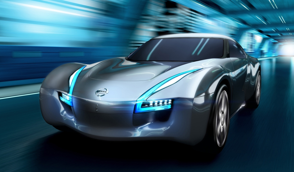 Nissan Esflow Concept Speed for 1024 x 600 widescreen resolution