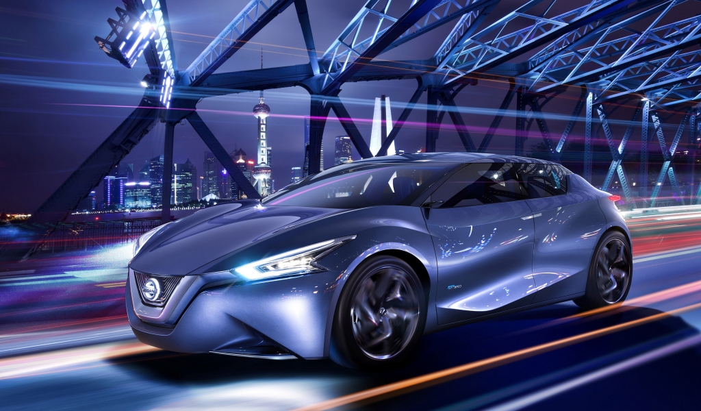Nissan Friend Me Concept for 1024 x 600 widescreen resolution