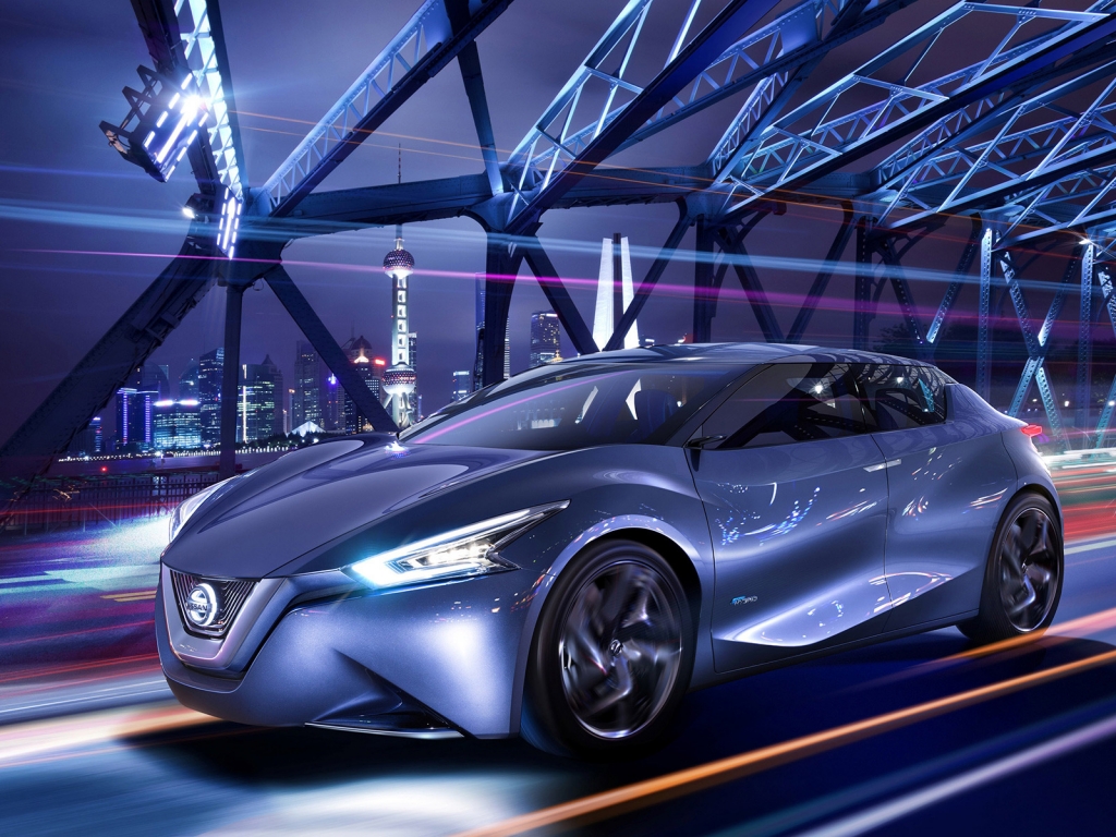 Nissan Friend Me Concept for 1024 x 768 resolution