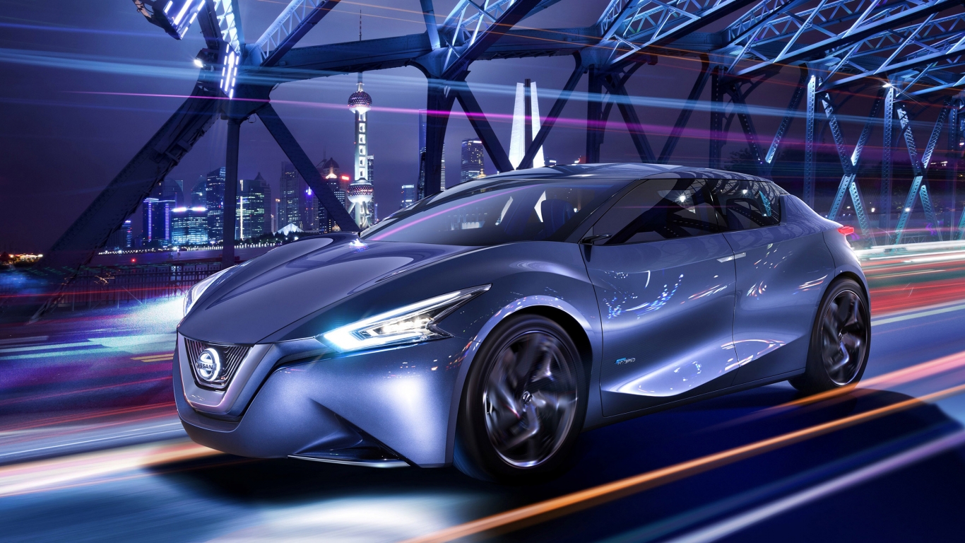 Nissan Friend Me Concept for 1366 x 768 HDTV resolution