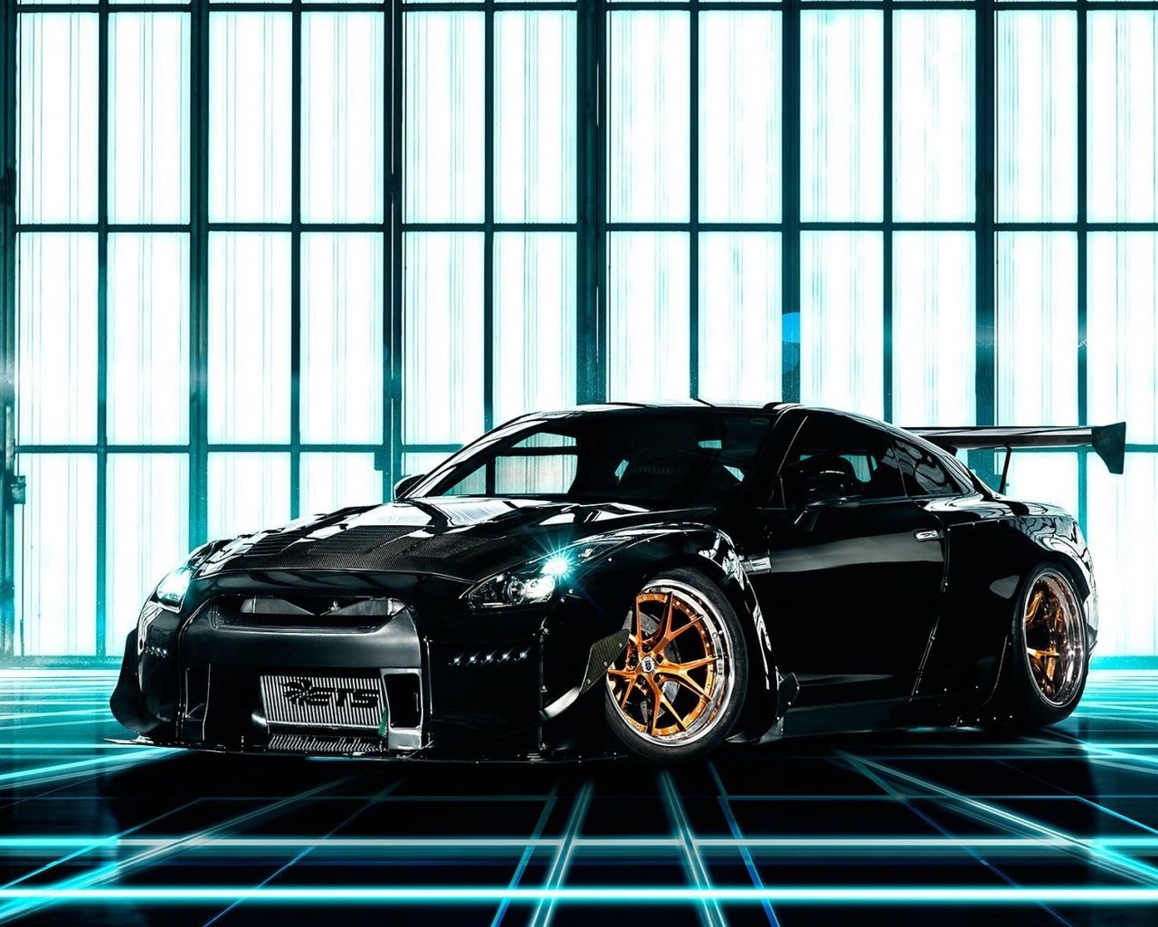 Nissan GT-R Tuning for 1280 x 1024 resolution