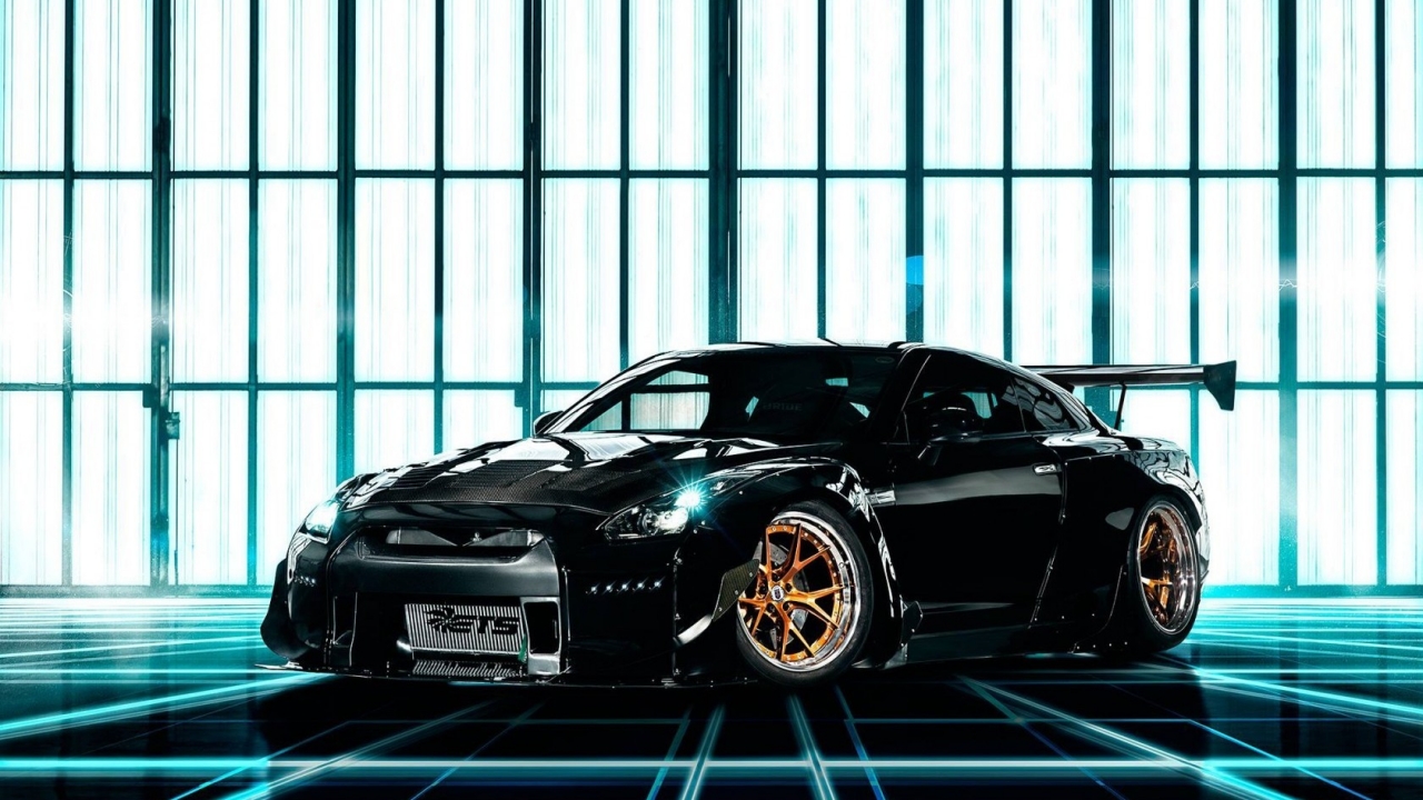 Nissan GT-R Tuning for 1280 x 720 HDTV 720p resolution