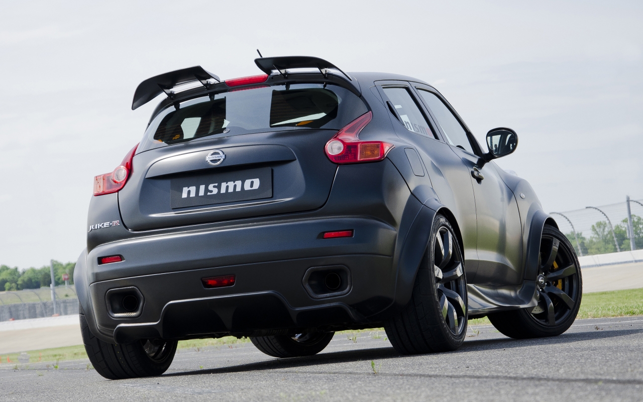 Nissan Juke R Nismo Back View for 1280 x 800 widescreen resolution