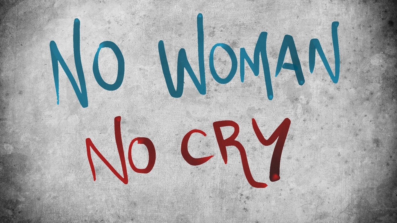 No Woman No Cry for 1366 x 768 HDTV resolution