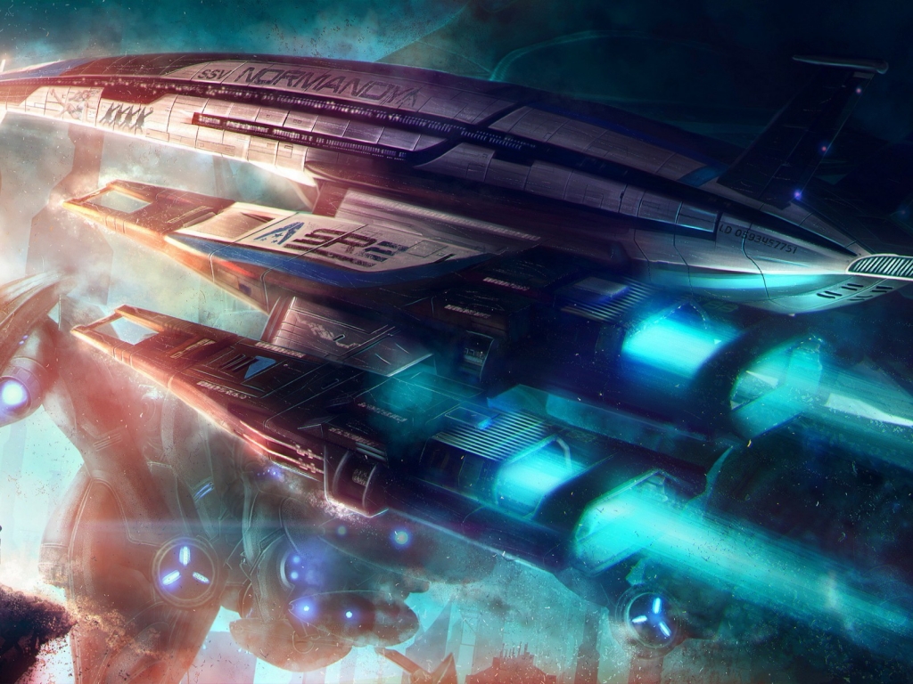 Normandy SR-2 Mass Effect for 1024 x 768 resolution
