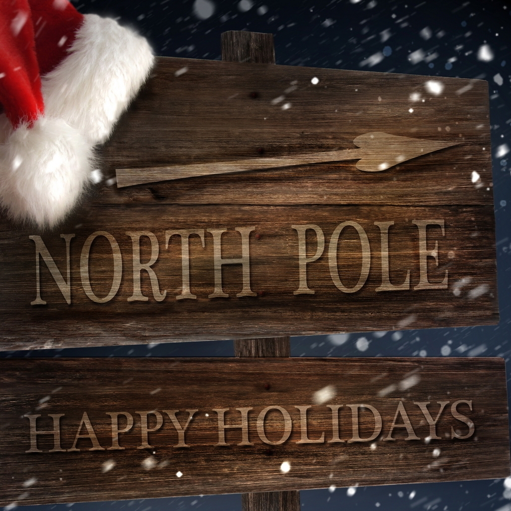 North Pole for 1024 x 1024 iPad resolution