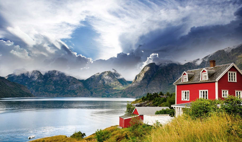 Norway Landscape for 1024 x 600 widescreen resolution