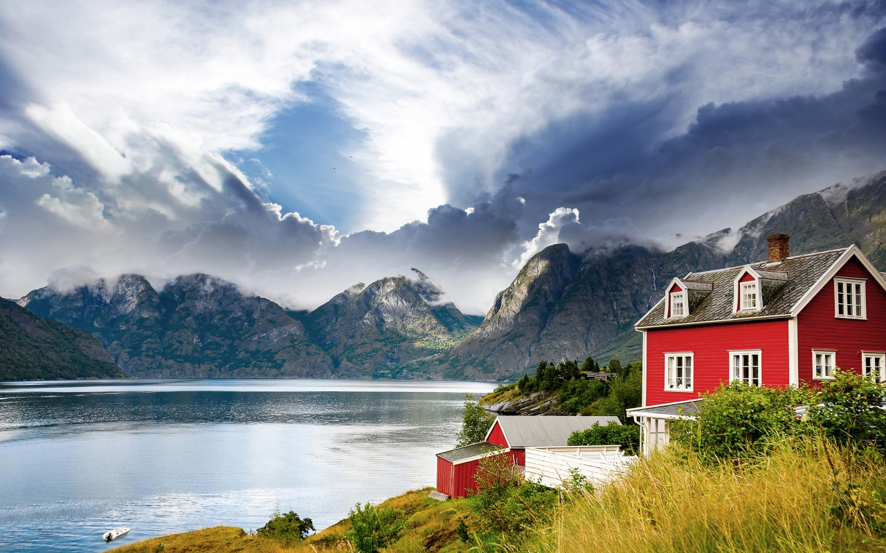 Norway Landscape for 1280 x 800 widescreen resolution