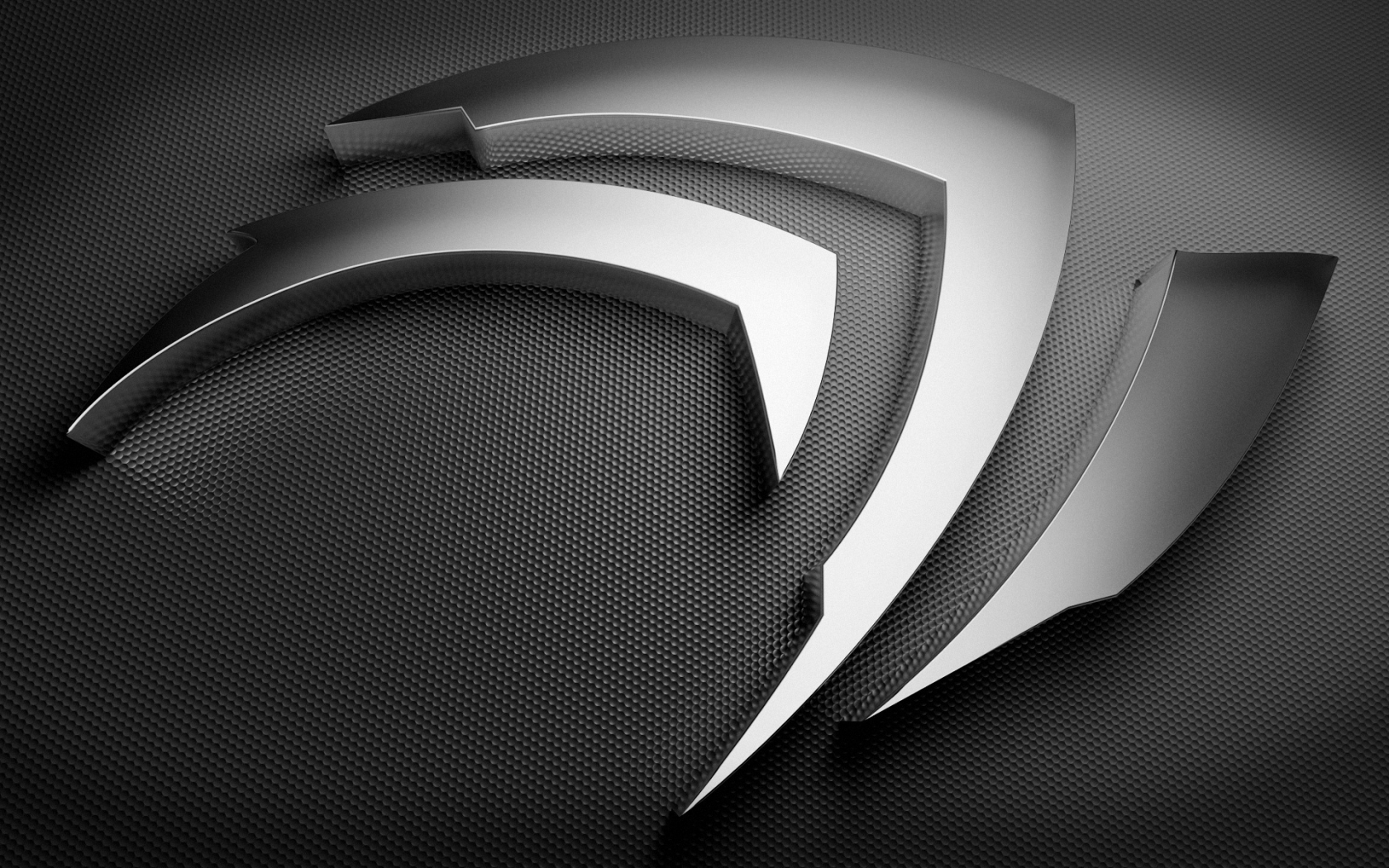 Nvidia grey shape for 1680 x 1050 widescreen resolution