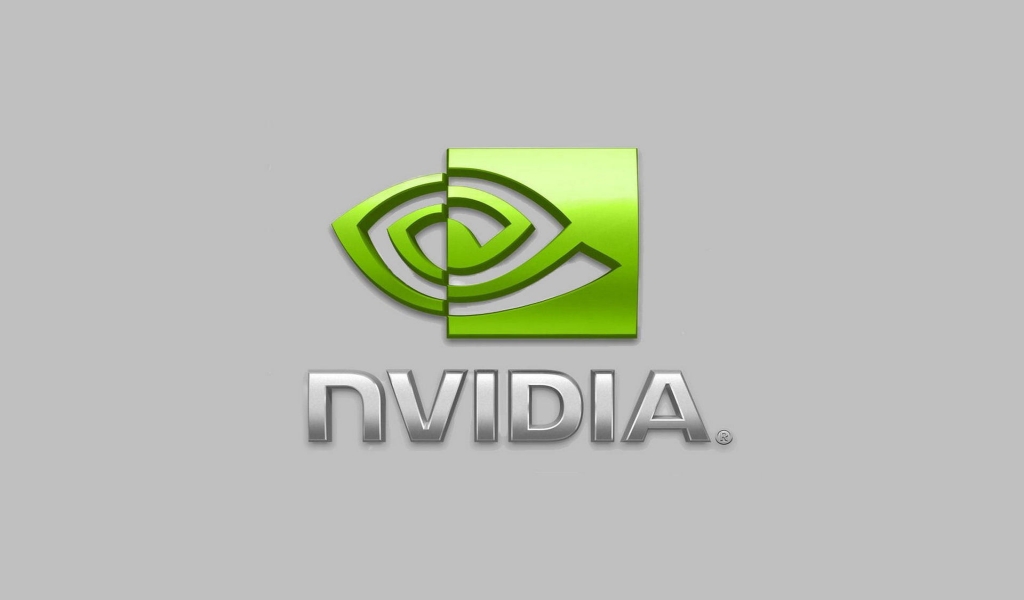nVIDIA Logo for 1024 x 600 widescreen resolution