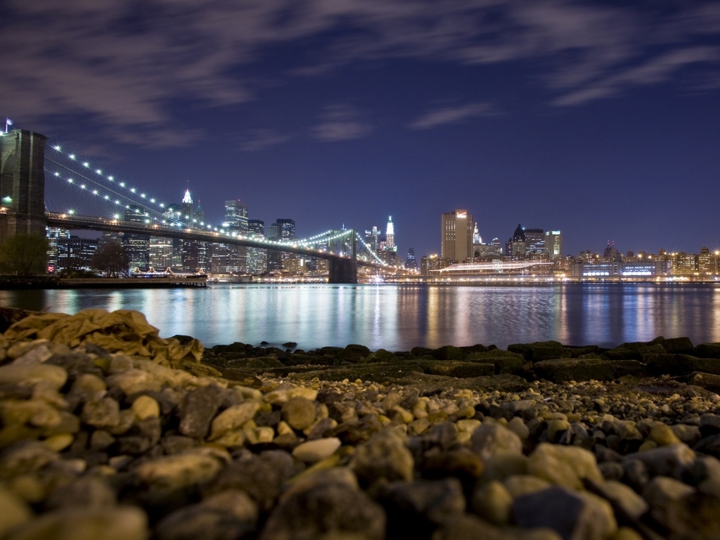 NYC Skyline for 1024 x 768 resolution