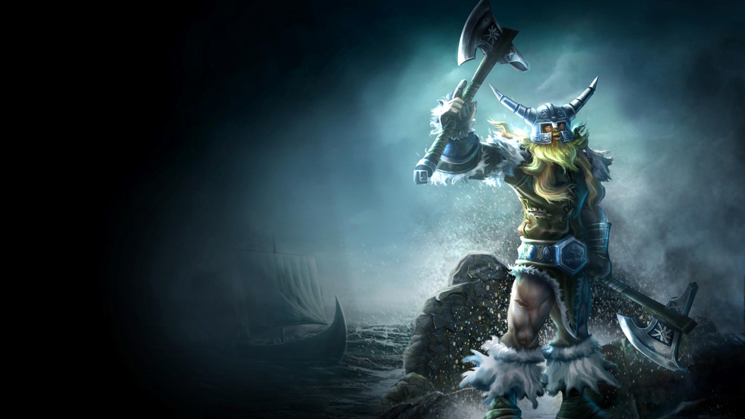 Olaf League of Legends for 1536 x 864 HDTV resolution